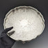 British Vintage Silver Plated Gallery Tray with Legs 25cm Diameter Walker&Hall